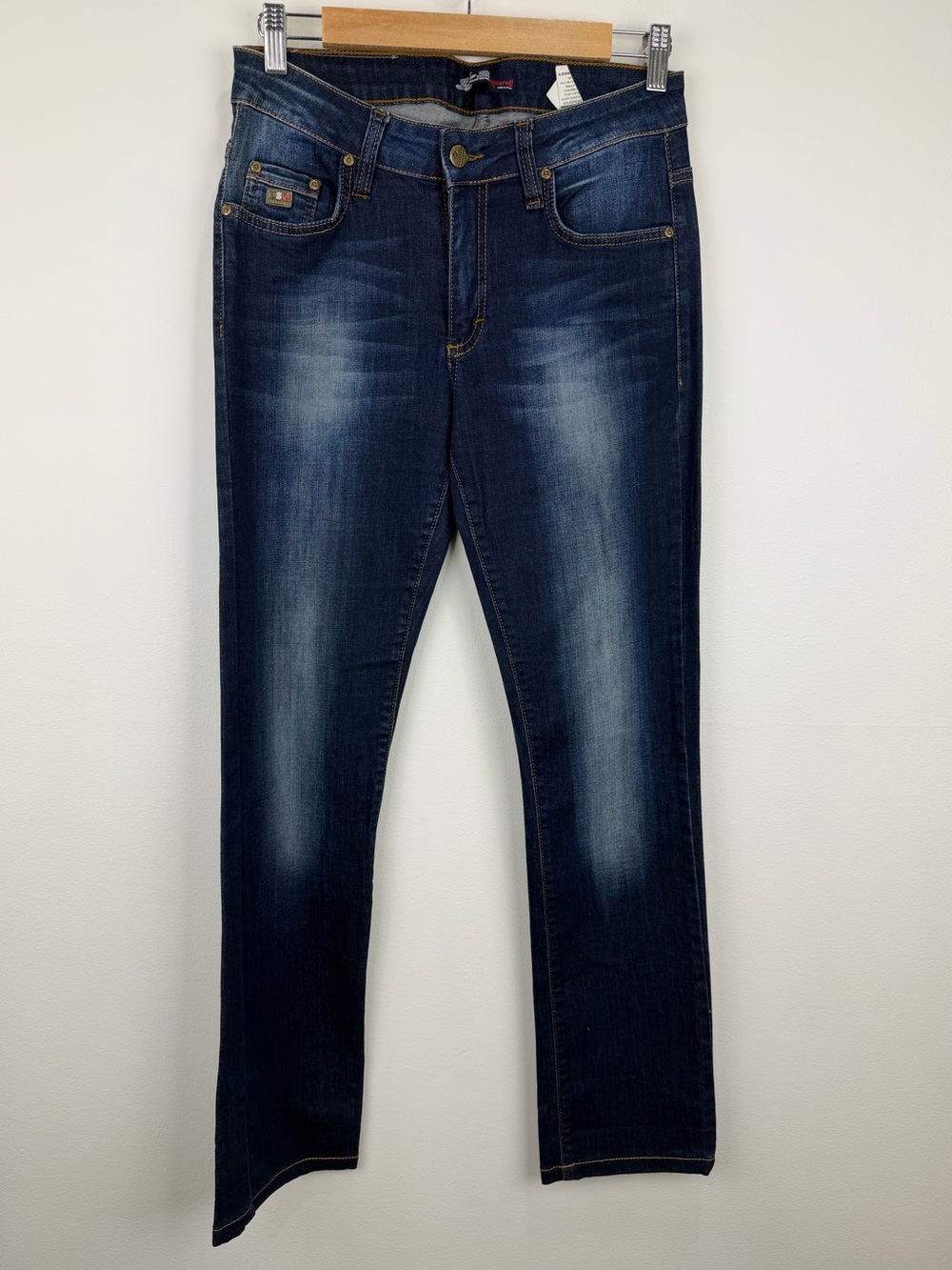 DSQUARED2 Jeans D-Squared Dark Wash Low Rise Straight Leg Size 32